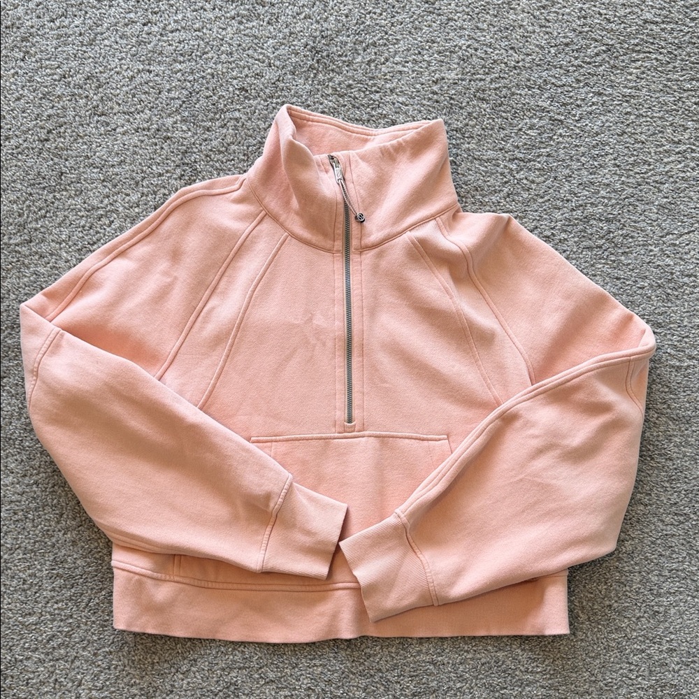 Lululemon Funnel Neck Scuba Quarter Zip